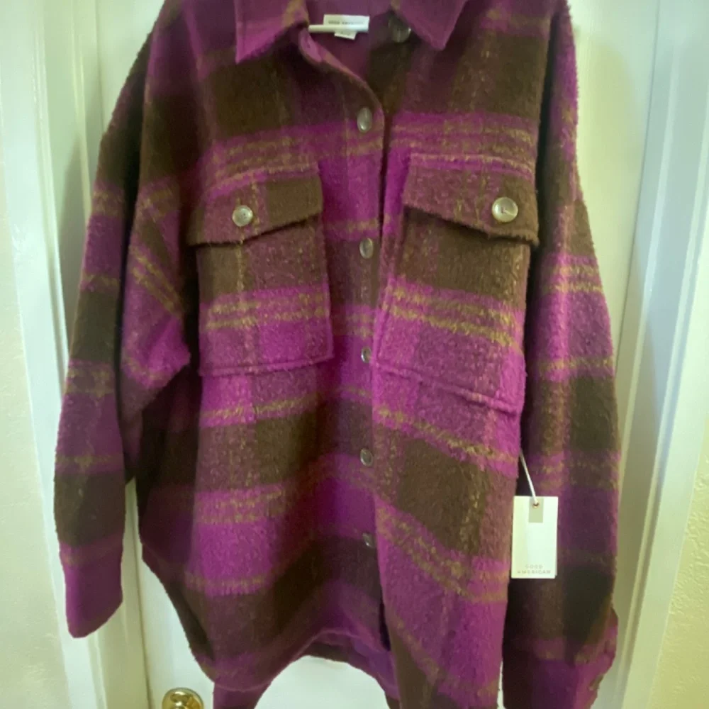 Good American Pop Thistle Shacket - Picture 6 of 6